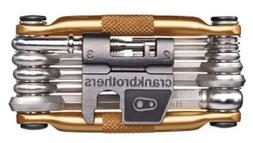 CRANKBROTHERs Crank Brothers Multi-17 Multi-Tool, Gold